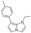1-Ethyl-6-(p-tolyl)-1H-pyrrolo(1,2-a)imidazole CAS#: 37959-37-8