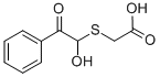 (1-HYDROXY-2-OXO-2-PHENYLETHYL)THIO]ACETIC ACID CAS#: 37510-29-5