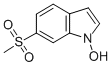 1-HYDROXY-6-(METHYLSULFONYL)INDOLE CAS#: 170492-47-4