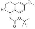 1-Isoquinolineacetic acid,1,2,3,4-tetrahydro-6-methoxy-,1,1-dimethylethyl ester,(S)- (9CI) CAS#: 142801-72-7