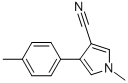 1-METHYL-4-(4-METHYLPHENYL)-1H-PYRROLE-3-CARBONITRILE CAS#: 142015-51-8