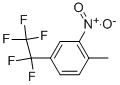 1-Methyl-2-nitro-4-(perfluoroethyl)benzene CAS#: 134302-31-1