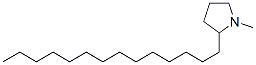 1-Methyl-2-tetradecylpyrrolidine CAS#: 3447-09-4