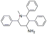 1-Methyl-2,3,6-triphenyl-4-piperidinamine CAS#: 124069-10-9