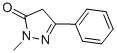 1-Methyl-3-phenyl-1H-pyrazol-5-ol CAS#: 34347-81-4