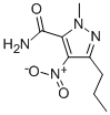 1-Methyl-4-nitro-3-propyl-(1H)-pyrazole-5-carboxamide CAS#: 139756-01-7