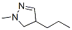 1-Methyl-4-propyl-2-pyrazoline CAS#: 33063-77-3