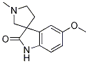 1'-Methyl-5-methoxyspiro[indoline-3,3'-pyrrolidine]-2-one CAS#: 136247-72-8