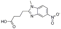 1-Methyl-5-nitro-2-benzimidazolebutyric acid CAS#: 31349-48-1