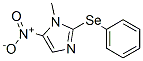 1-Methyl-5-nitro-2-(phenylseleno)-1H-imidazole CAS#: 141363-30-6