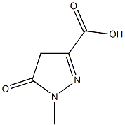 1-Methyl-5-oxo-2-pyrazoline-3-carboxylic acid CAS#: 119376-60-2