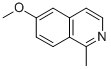 1-Methyl-6-methoxyisoquinolinol CAS#: 140683-35-8