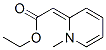 [1-Methylpyridin-2(1H)-ylidene]acetic acid ethyl ester CAS#: 37515-50-7