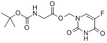 1-(N-tert-Butyloxycarbonyl)glycyloxymethyl-5-fluorouracil CAS#: 149439-92-9