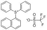 1-NAPHTHYL DIPHENYLSULFONIUM TRIFLATE CAS#: 116808-69-6