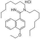 1-Naphthamidine, N,N-dioctyl-4-ethoxy-, monohydrochloride CAS#: 30832-59-8