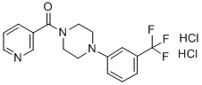 1-Nicotinoyl-4-(3-trifluoromethylphenyl)piperazine dihydrochloride CAS#: 124444-72-0