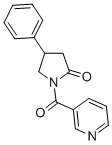 1-Nicotinoyl-4-phenyl-2-pyrrolidinone CAS#: 137427-83-9