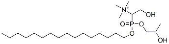 1-O-hexadecyl-2-hydroxypropane-3-phosphonocholine CAS#: 146403-33-0
