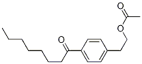 1-Octanone,1-[4-[2-(acetyloxy) ethyl]phenyl]- CAS#: 162358-03-4