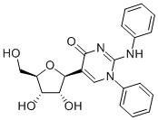 1-PHENYL-2-(PHENYLAMINO)-5-D-RIBOFURANOSYL-4(1H)-PYRIMIDINONE CAS#: 154844-26-5