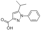 1-(PHENYL)-5-ISOPROPYL-1H-PYRAZOLE-3-CARBOXYLIC ACID CAS#: 3191-87-5