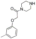 1-PIPERAZIN-1-YL-2-M-TOLYLOXY-ETHANONE CAS#: 143999-87-5