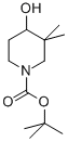 1-PIPERIDINECARBOXYLIC ACID, 4-HYDROXY-3,3-DIMETHYL-, 1,1-DIMETHYLETHYL ESTER CAS#: 143306-65-4