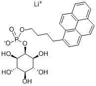 1-PYRENEBUTYL MYO-INOSITOL 1-PHOSPHATE*L ITHIUM CAS#: 160022-26-4