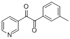 1-(PYRIDIN-3-YL)-2-M-TOLYLETHANE-1,2-DIONE CAS#: 40061-30-1