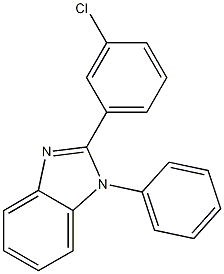 1-Phenyl-2-(3-chlorophenyl)benzimidazole CAS#: 175712-66-0