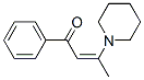 1-Phenyl-3-piperidino-2-buten-1-one CAS#: 4620-54-6