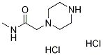 1-Piperazineacetamide,N-methyl-(9CI) CAS#: 39890-41-0