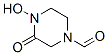 1-Piperazinecarboxaldehyde, 4-hydroxy-3-oxo- (9CI) CAS#: 153805-50-6