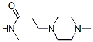 1-Piperazinepropanamide,N,4-dimethyl-(9CI) CAS#: 118699-19-7