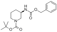 1-Piperidinecarboxylic acid, 3-[[(phenylmethoxy)carbonyl]amino]-, 1,1-dimethylethyl ester, (3R)- CAS#: 320580-76-5