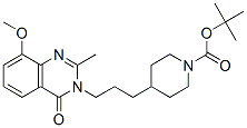 1-Piperidinecarboxylic  acid,  4-[3-(8-methoxy-2-methyl-4-oxo-3(4H)-quinazolinyl)propyl]-,  1,1-dimethylethyl  ester CAS#: 387346-77-2