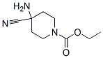 1-Piperidinecarboxylicacid,4-amino-4-cyano-,ethylester(9CI) CAS#: 161315-18-0