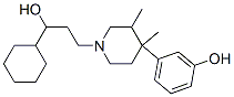 1-Piperidinepropanol, alpha-cyclohexyl-4-(3-hydroxyphenyl)-3,4-dimethy l- CAS#: 120938-72-9