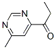 1-Propanone, 1-(6-methyl-4-pyrimidinyl)- (9CI) CAS#: 116186-30-2