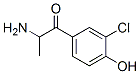 1-Propanone, 2-amino-1-(3-chloro-4-hydroxyphenyl)- CAS#: 4394-42-7