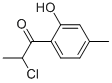 1-Propanone, 2-chloro-1-(2-hydroxy-4-methylphenyl)- (9CI) CAS#: 137937-50-9