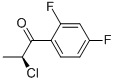 1-Propanone, 2-chloro-1-(2,4-difluorophenyl)-, (S)- (9CI) CAS#: 135133-19-6