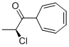 1-Propanone, 2-chloro-1-(2,4,6-cycloheptatrien-1-yl)-, (S)- (9CI) CAS#: 128913-26-8