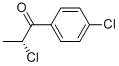 1-Propanone, 2-chloro-1-(4-chlorophenyl)-, (R)- (9CI) CAS#: 126918-29-4