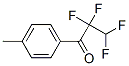1-Propanone, 2,2,3,3-tetrafluoro-1-(4-methylphenyl)- (9CI) CAS#: 168167-73-5