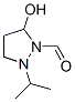 1-Pyrazolidinecarboxaldehyde, 5-hydroxy-2-(1-methylethyl)- (9CI) CAS#: 124838-25-1