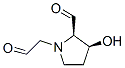1-Pyrrolidineacetaldehyde, 2-formyl-3-hydroxy-, (2R-cis)- (9CI) CAS#: 159561-66-7