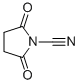 1-Pyrrolidinecarbonitrile,2,5-dioxo-(9CI) CAS#: 135205-66-2