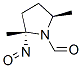 1-Pyrrolidinecarboxaldehyde,2,5-dimethyl-alpha-nitroso-,(2R-trans)-(9CI) CAS#: 133378-84-4